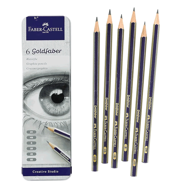 goldfaber مداد طراحی گلد فابر کاستل