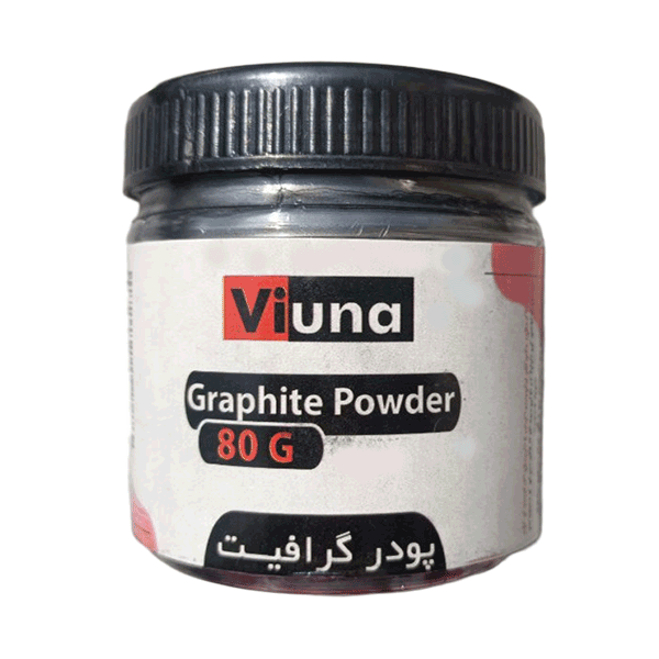 pudregerafit پودر گرافیت مشکی 80 گرمی ویونا